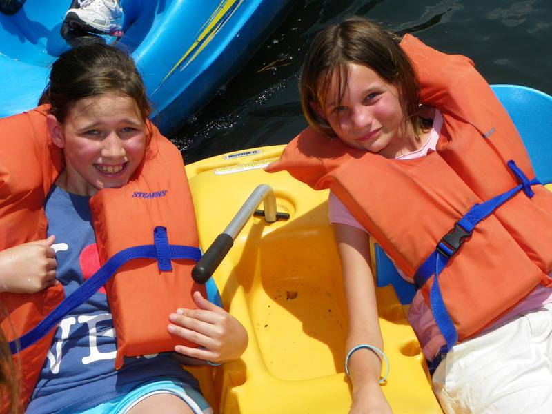 53 pedal boat girls